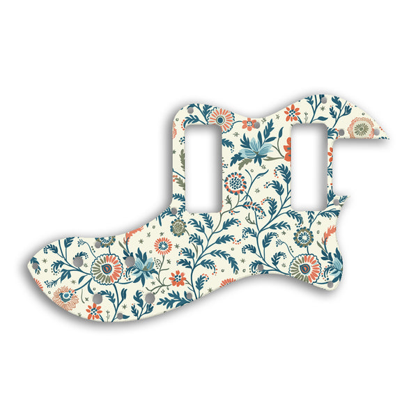 Fender TELECASTER MODERN PLAYER THINLINE DELUXE Custom Pickguard Scratchplate INDIAN_FLORAL Design