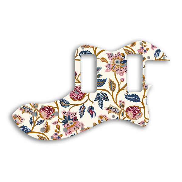 Fender TELECASTER MODERN PLAYER THINLINE DELUXE Custom Pickguard Scratchplate INDIAN_FLORAL Design