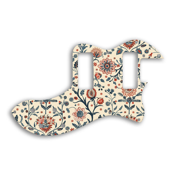 Fender TELECASTER MODERN PLAYER THINLINE DELUXE Custom Pickguard Scratchplate INDIAN_FLORAL Design