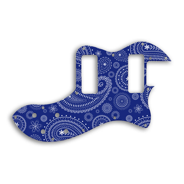 Fender TELECASTER MODERN PLAYER THINLINE DELUXE Custom Pickguard Scratchplate Paisley Design