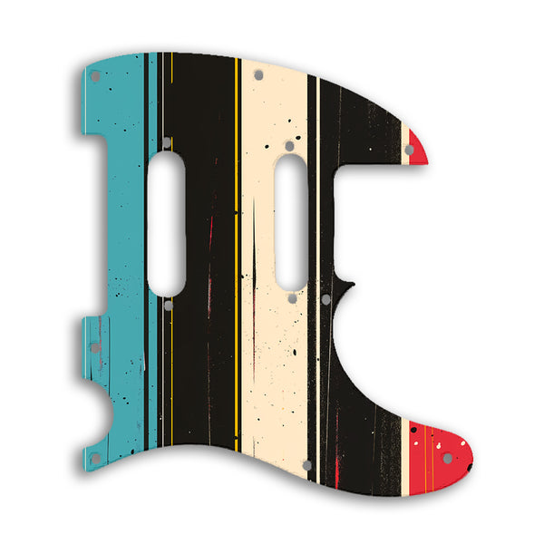 Fender TELECASTER NASHVILLE Custom Pickguard Scratchplate RETRO Design