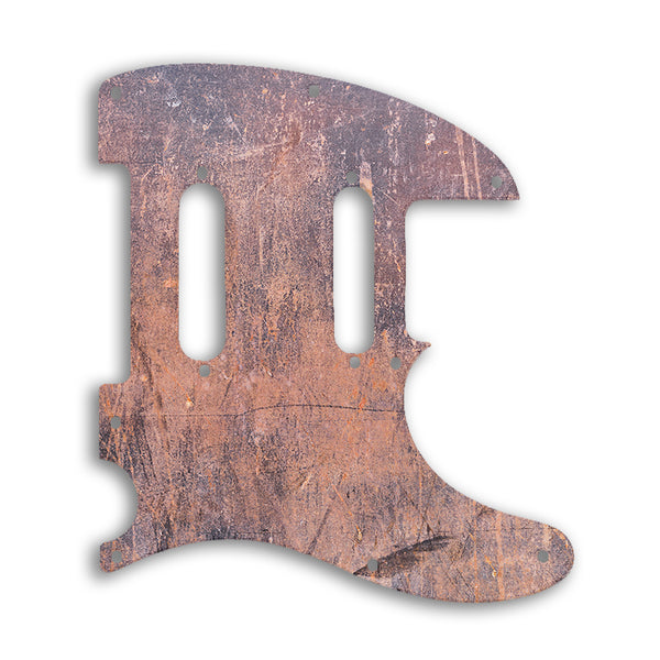 Fender TELECASTER NASHVILLE Custom Pickguard Scratchplate Rust Design