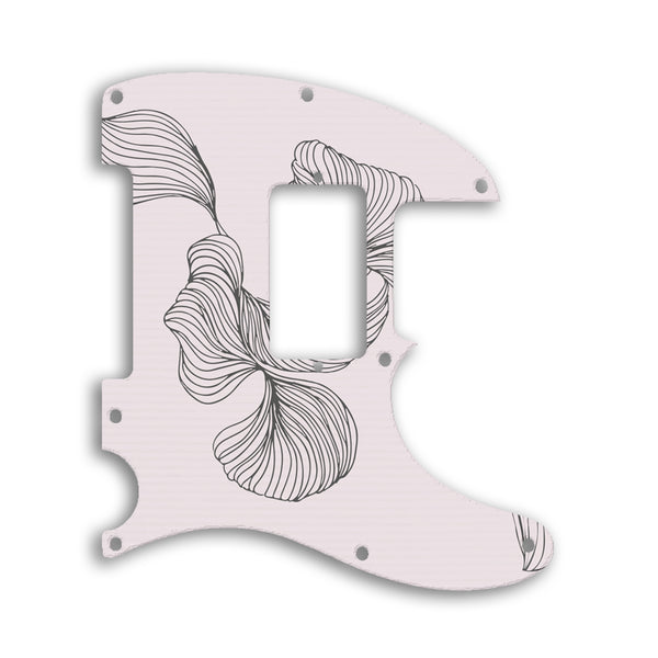 Fender TELECASTER NECK HUMBUCKER Custom Pickguard Scratchplate Line Design