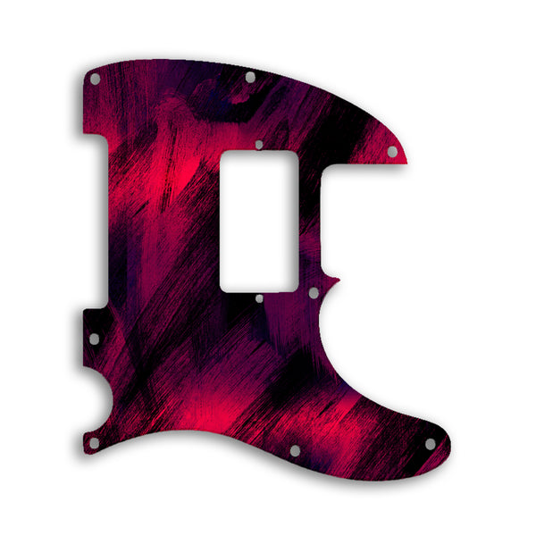 Fender TELECASTER NECK HUMBUCKER Custom Pickguard Scratchplate PAINT Design