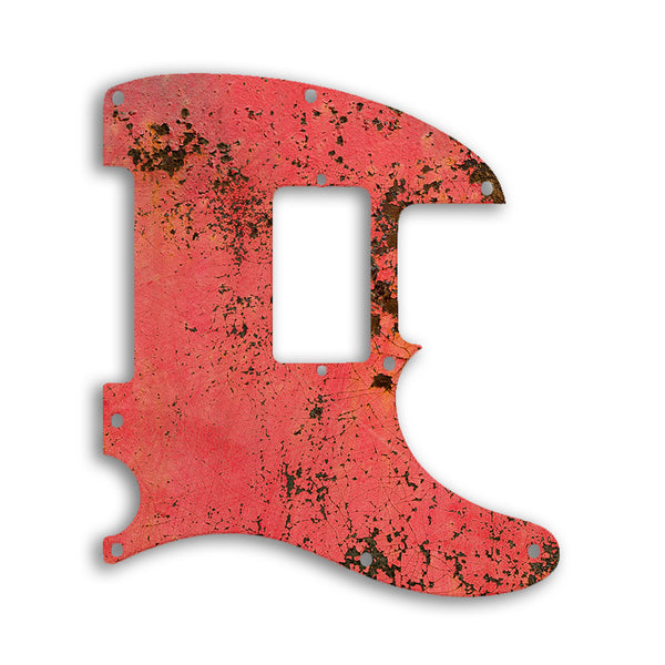 Fender TELECASTER NECK HUMBUCKER Custom Pickguard Scratchplate Rust Design