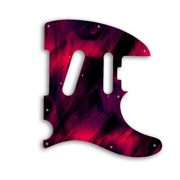 Fender TELECASTER PARALLEL UNIVERSE AMERICAN ELITE NASHVILLE HSS Custom Pickguard Scratchplate PAINT Design