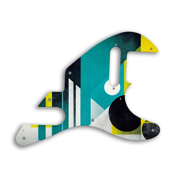 Fender TELECASTER TELE-BRATION Custom Pickguard Scratchplate ABSTRACT Design