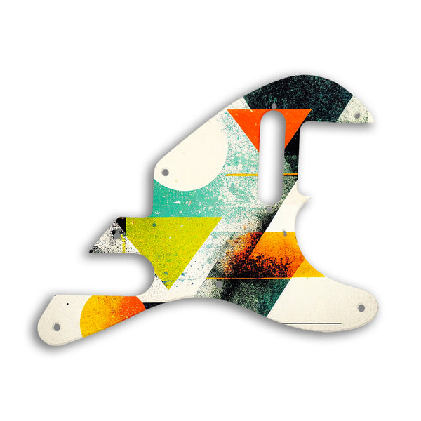 Fender TELECASTER TELE-BRATION Custom Pickguard Scratchplate ABSTRACT Design