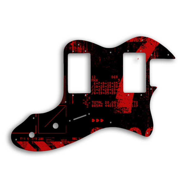 Fender Telecaster Thinline Humbucker Original Model Custom Pickguard Scratchplate ABSTRACT Design