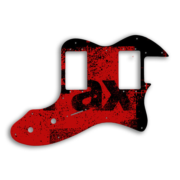 Fender Telecaster Thinline Humbucker Original Model Custom Pickguard Scratchplate ABSTRACT Design