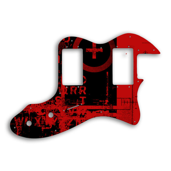 Fender Telecaster Thinline Humbucker Original Model Custom Pickguard Scratchplate ABSTRACT Design