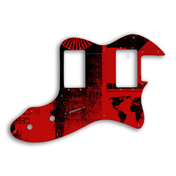 Fender Telecaster Thinline Humbucker Original Model Custom Pickguard Scratchplate ABSTRACT Design