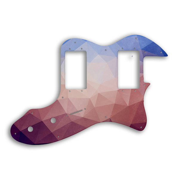 Fender Telecaster Thinline Humbucker Original Model Custom Pickguard Scratchplate POLYGON Design