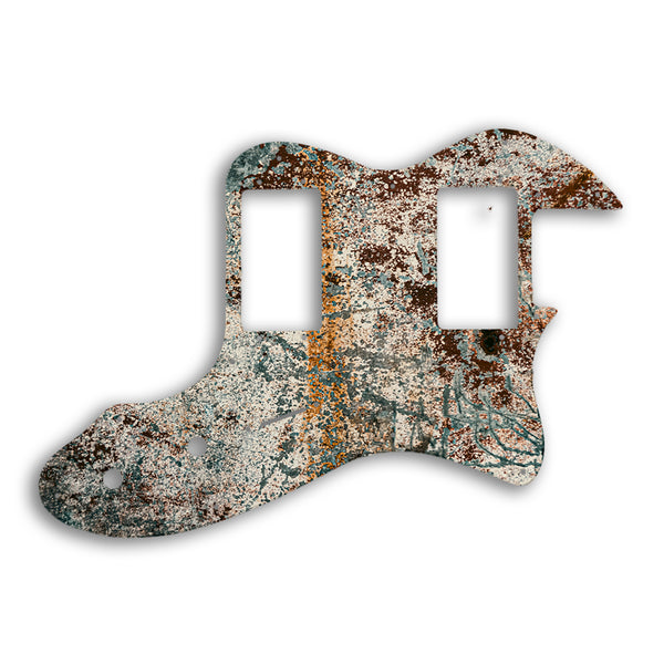 Fender Telecaster Thinline Humbucker Original Model Custom Pickguard Scratchplate Rust Design