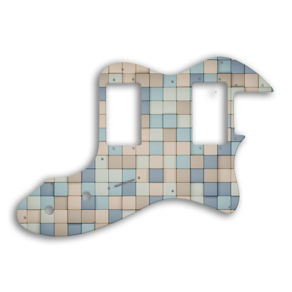 Fender Telecaster Thinline Humbucker Original Model Custom Pickguard Scratchplate TILES Design