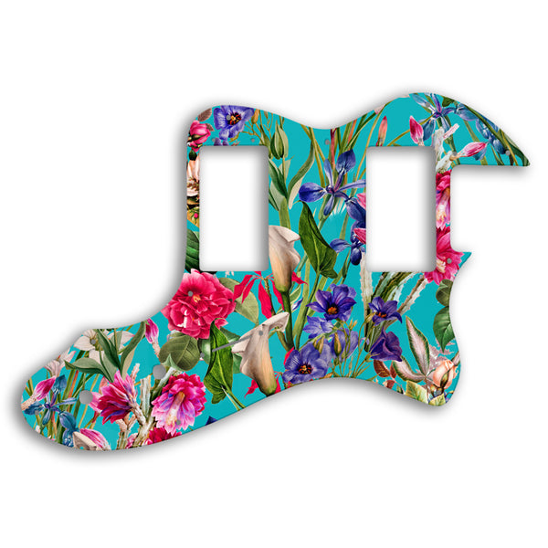 Fender Telecaster Thinline 1999-Present Made In Mexico Or 2012-2013 American Vintage Custom Pickguard Scratchplate FLOWERS Design