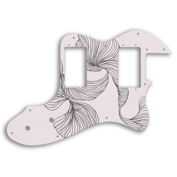 Fender Telecaster Thinline 1999-Present Made In Mexico Or 2012-2013 American Vintage Custom Pickguard Scratchplate Line Design