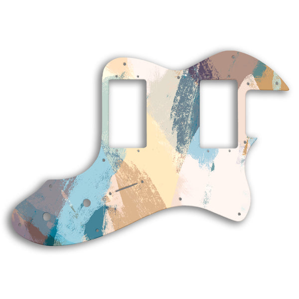 Fender Telecaster Thinline 1999-Present Made In Mexico Or 2012-2013 American Vintage Custom Pickguard Scratchplate PAINT Design