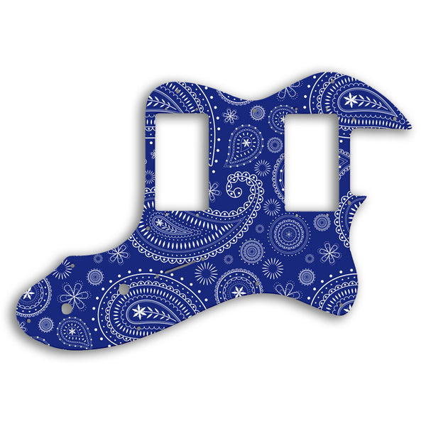 Fender Telecaster Thinline 1999-Present Made In Mexico Or 2012-2013 American Vintage Custom Pickguard Scratchplate Paisley Design