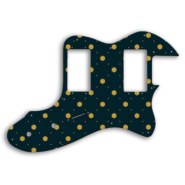 Fender Telecaster Thinline 1999-Present Made In Mexico Or 2012-2013 American Vintage Custom Pickguard Scratchplate Pattern Design