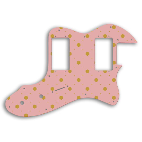 Fender Telecaster Thinline 1999-Present Made In Mexico Or 2012-2013 American Vintage Custom Pickguard Scratchplate Pattern Design