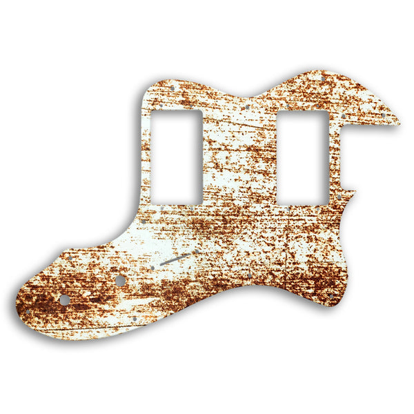 Fender Telecaster Thinline 1999-Present Made In Mexico Or 2012-2013 American Vintage Custom Pickguard Scratchplate Rust Design