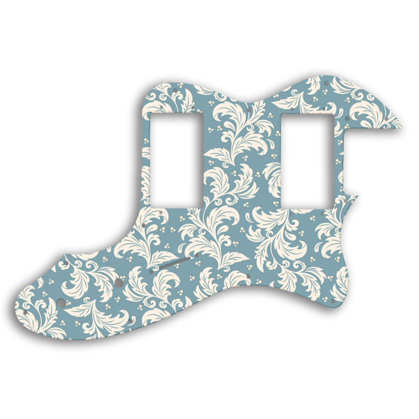 Fender Tele Thinline 1999 Made In Japan '72 Telecaster Custom Pickguard Scratchplate Floral Design