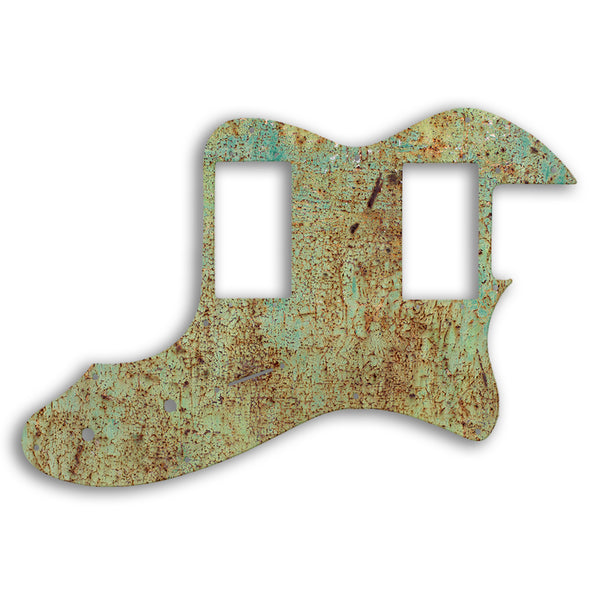 Fender Tele Thinline 1999 Made In Japan '72 Telecaster Custom Pickguard Scratchplate Rust Design