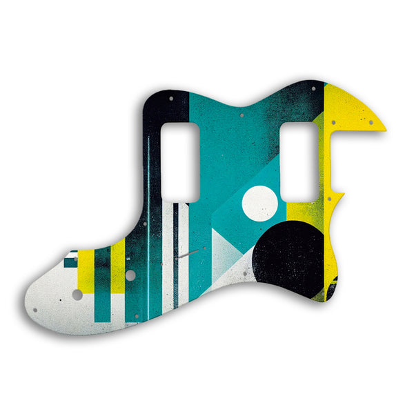 Fender TELECASTER THINLINE SUPER DELUXE Custom Pickguard Scratchplate ABSTRACT Design