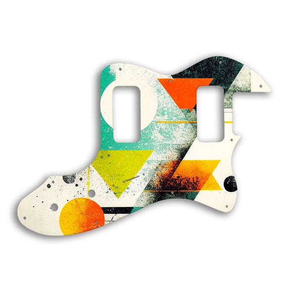 Fender TELECASTER THINLINE SUPER DELUXE Custom Pickguard Scratchplate ABSTRACT Design