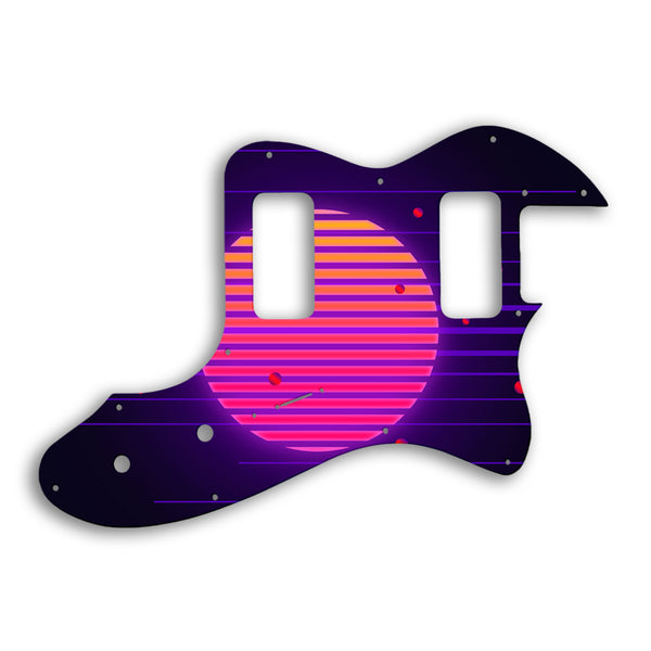 Fender TELECASTER THINLINE SUPER DELUXE Custom Pickguard Scratchplate TRON Design