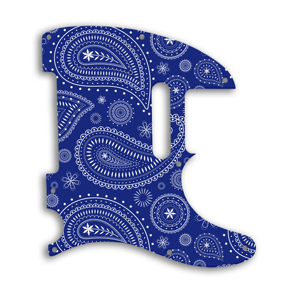 Fender TELECASTER USA AND MEXICAN STANDARD Custom Pickguard Scratchplate Paisley Design