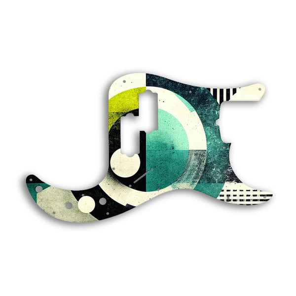 Fender Tony Franklin Signature Series Precision Bass Custom Pickguard Scratchplate ABSTRACT Design