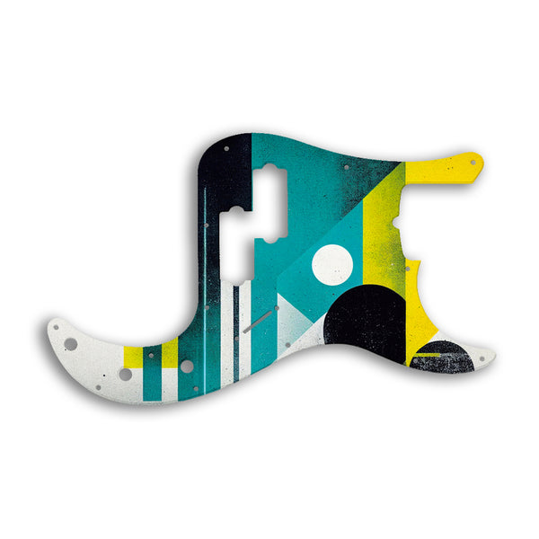 Fender Tony Franklin Signature Series Precision Bass Custom Pickguard Scratchplate ABSTRACT Design