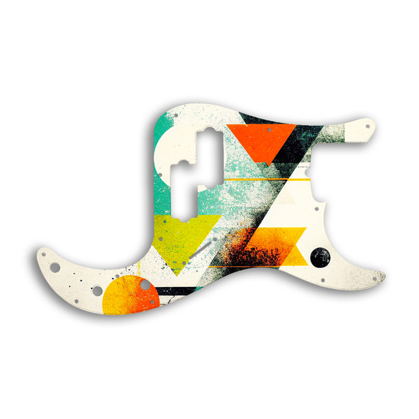 Fender Tony Franklin Signature Series Precision Bass Custom Pickguard Scratchplate ABSTRACT Design