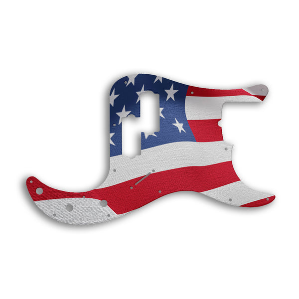 Fender Tony Franklin Signature Series Precision Bass Custom Pickguard Scratchplate Flag Design