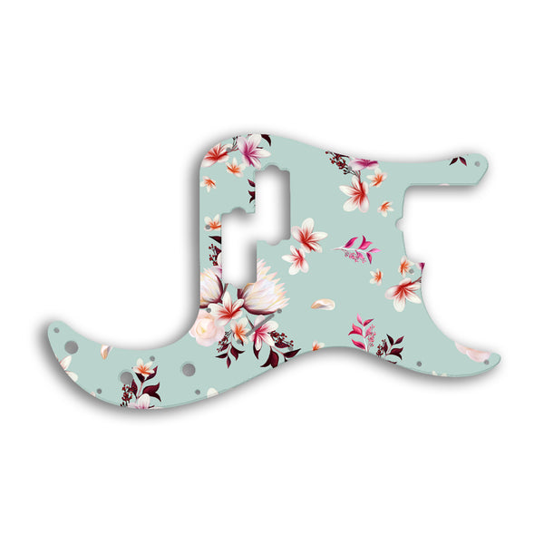 Fender Tony Franklin Signature Series Precision Bass Custom Pickguard Scratchplate FLOWERS Design