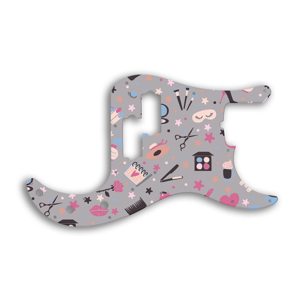 Fender Tony Franklin Signature Series Precision Bass Custom Pickguard Scratchplate GIRLY Design