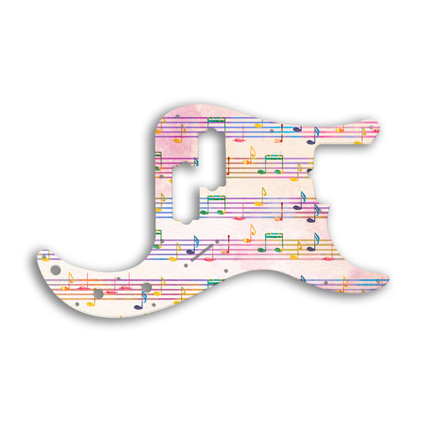 Fender Tony Franklin Signature Series Precision Bass Custom Pickguard Scratchplate Music Design