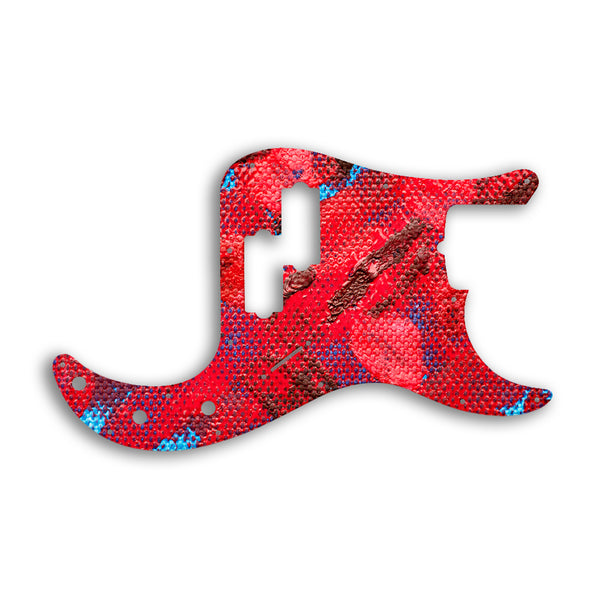 Fender Tony Franklin Signature Series Precision Bass Custom Pickguard Scratchplate Paint Design