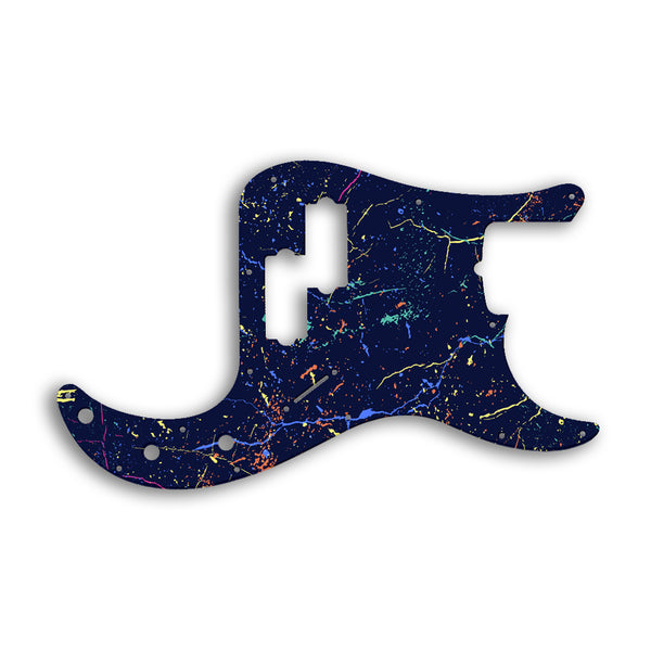 Fender Tony Franklin Signature Series Precision Bass Custom Pickguard Scratchplate PAINT Design