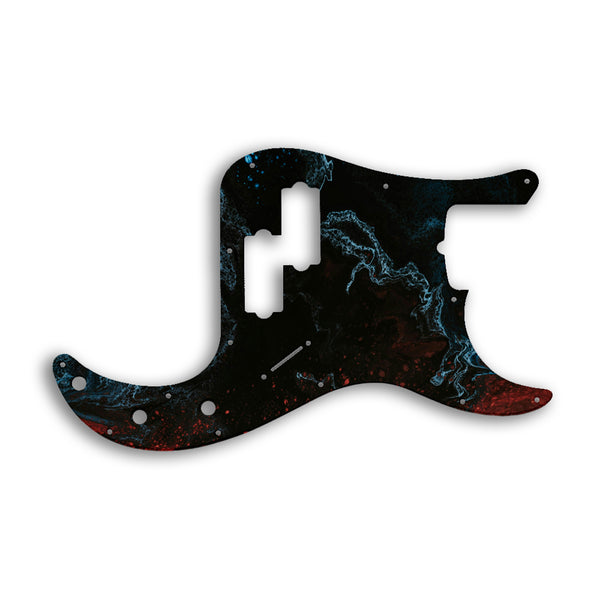 Fender Tony Franklin Signature Series Precision Bass Custom Pickguard Scratchplate SWIRL Design