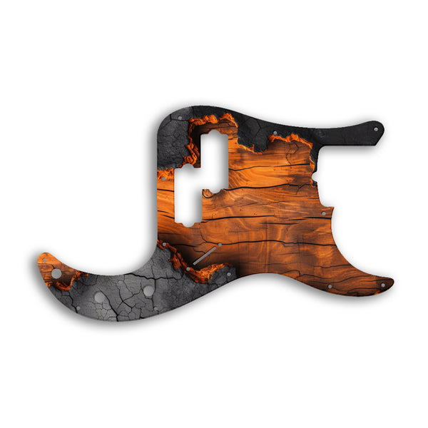 Fender Tony Franklin Signature Series Precision Bass Custom Pickguard Scratchplate Wood Design