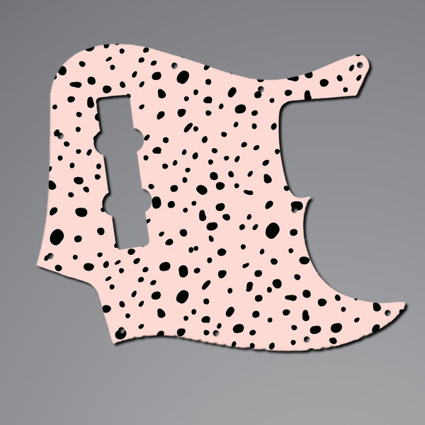 Fender Fender Jazz Bass Pickguard 3 Ply(W/B/W) 8 mounting hole Custom Pickguard Scratchplate GIRLY Design