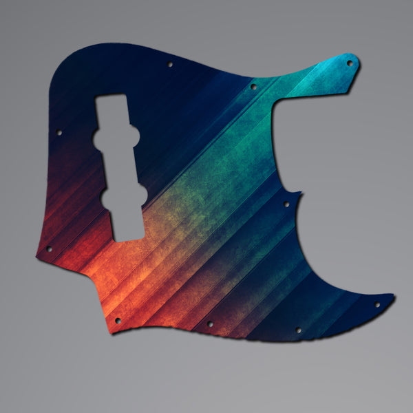 Fender Fender Jazz Bass Pickguard 3 Ply(W/B/W) 8 mounting hole Custom Pickguard Scratchplate GRUNGE Design