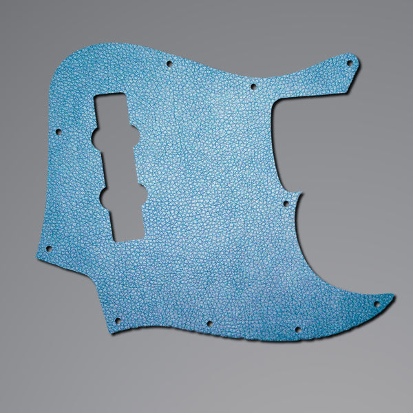 Fender Fender Jazz Bass Pickguard 3 Ply(W/B/W) 8 mounting hole Custom Pickguard Scratchplate LEATHER Design