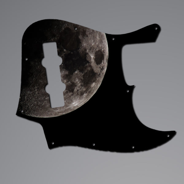 Fender Fender Jazz Bass Pickguard 3 Ply(W/B/W) 8 mounting hole Custom Pickguard Scratchplate MOON Design