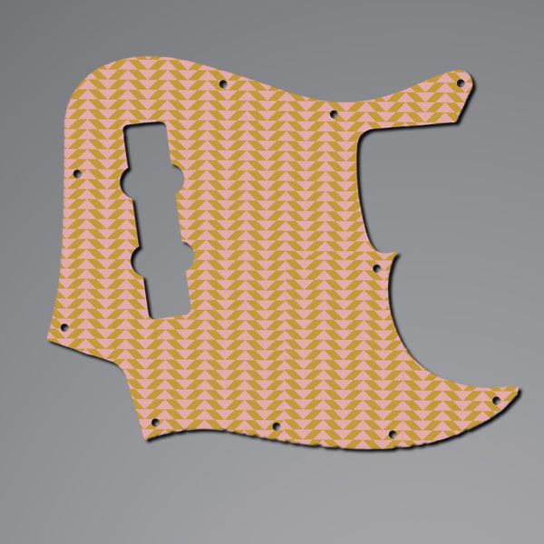 Fender Fender Jazz Bass Pickguard 3 Ply(W/B/W) 8 mounting hole Custom Pickguard Scratchplate Pattern Design