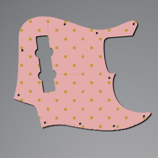 Fender Fender Jazz Bass Pickguard 3 Ply(W/B/W) 8 mounting hole Custom Pickguard Scratchplate Pattern Design