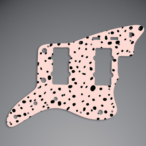 Fender Fender Jazz Master Pickguard 3 Ply(W/B/W) 14 mounting hole Custom Pickguard Scratchplate GIRLY Design